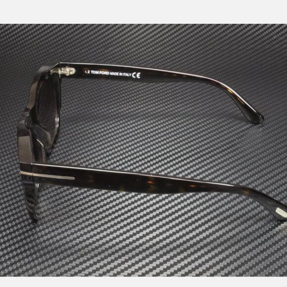 Women\'s Tom Ford Dark Havana Gradient Brown 52mm Sunglasses main image 4